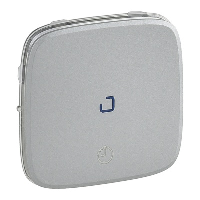 Legrand Valena ALLURE Алюминий Накладка выключателя с выдержкой времени 2-канального 755217 