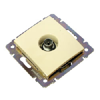 Legrand DIY Valena Алюм Розетка TV единственная 1,5 дБ 