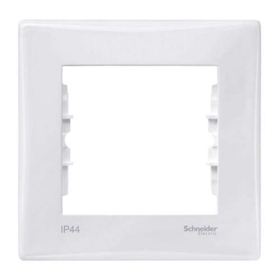 SE Sedna Бел Рамка 1-ая IP44 