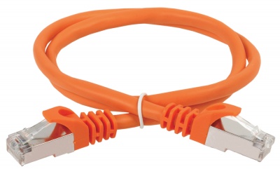 IEK ITK Коммутационный шнур (патч-корд), кат.5Е FTP, 0,5м, оранжевый PC07-C5EF-05M 