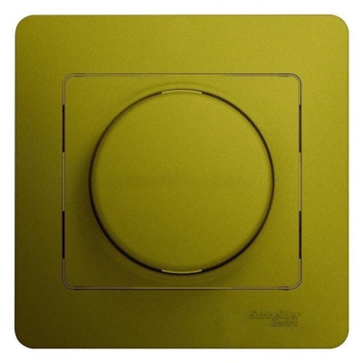 GLOSSA Фисташковый Светорегулятор (диммер) универсальный, 600Вт/ВА (в сборе) GSL001036 