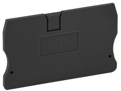 IEK Заглушка для КПИ 2в-1,5/2,5 черная 