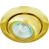 Светильник потолочный 50Вт MR16 12в GU5.3 поворотный золото (DL12/DL3206)