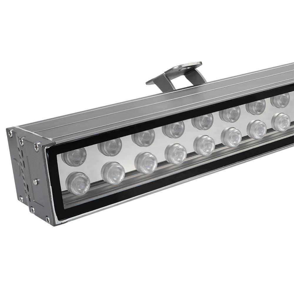 Arlight Светодиодный прожектор AR-LINE-1000XL-54W-24V RGB (Grey, 30 deg, DMX512) (Закрытый)