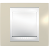 unica рамка, 1 место, хамелеон песчаный/ бежевый mgu6.002.567 