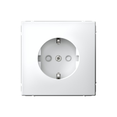 SE ArtGallery Лотос Розетка с заземлением со шторками, 16А, механизм GAL001345 