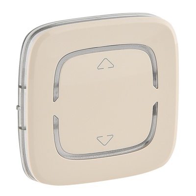 Legrand Valena ALLURE Слоновая кость MyHome Накладка для мех. BUS/SCS.С символом "Вверх-вниз".2 модуля 755413 