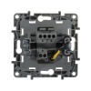 Legrand ETIKA Выключатель одноклавишный с подсветкой бежевый на винтах 672303 