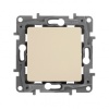 Legrand ETIKA Переключатель одноклавишный слоновая кость на винтах 10A 672305 