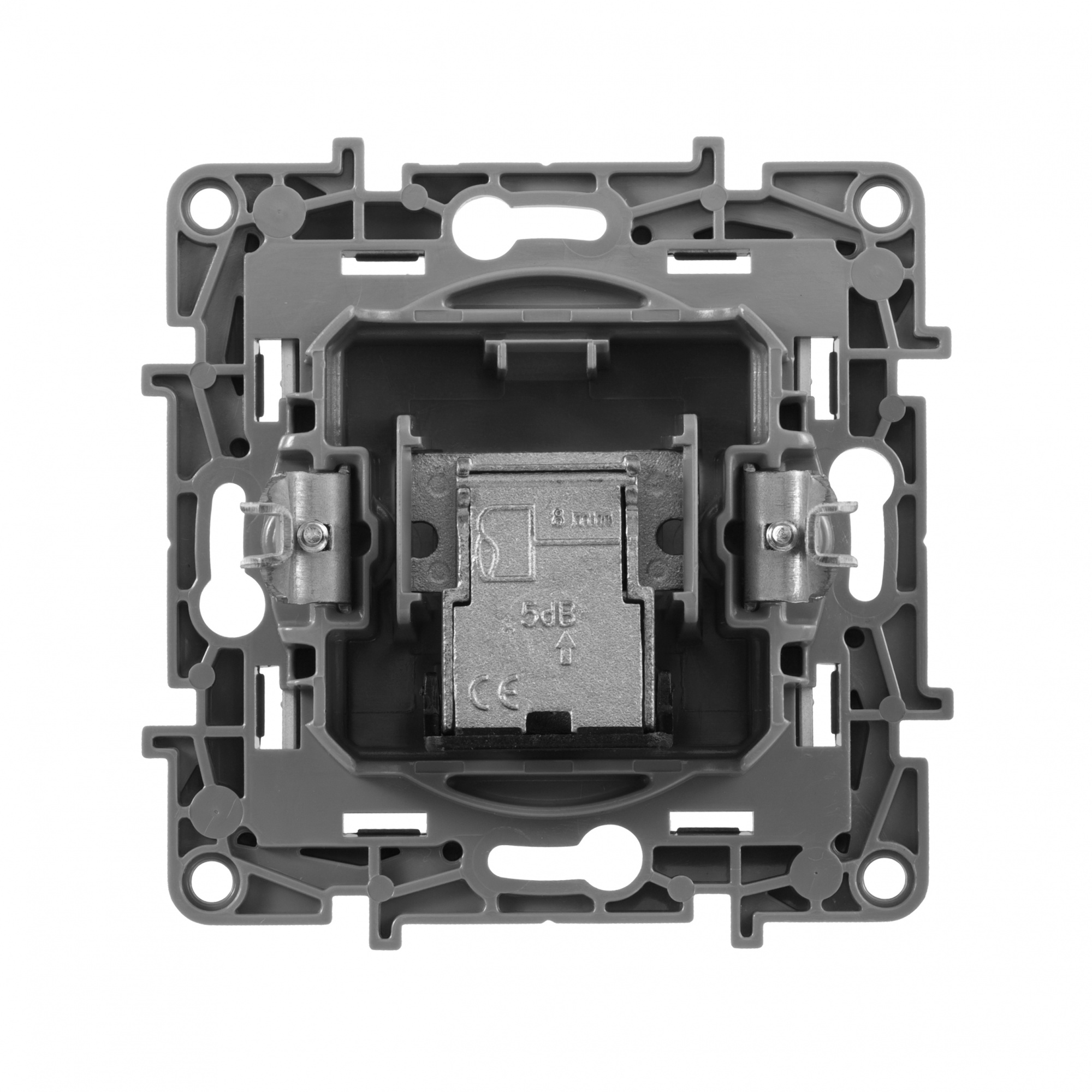 Legrand ETIKA Розетка телевизионная TV оконечная алюминий 672465 