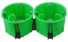 Коробка установочная для Г/К d68х40 пластиковые лапки КУ1203 