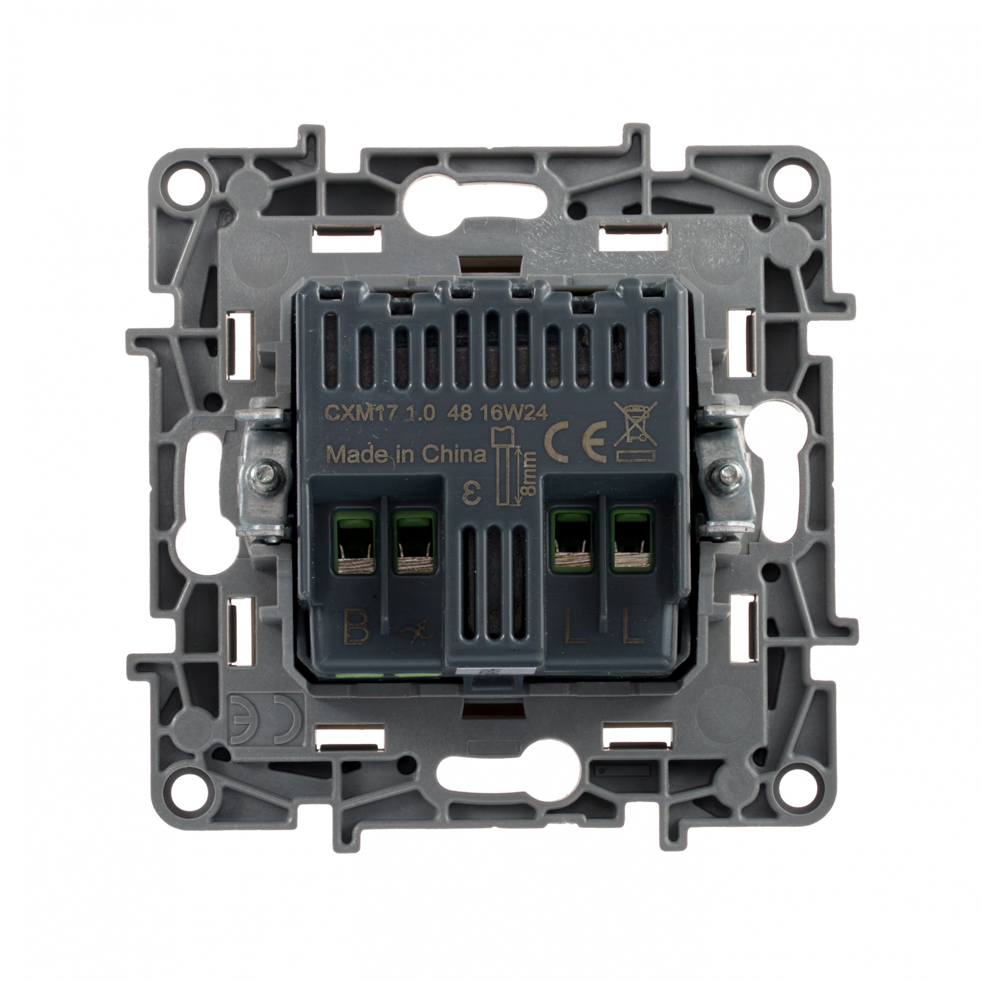 Legrand ETIKA Диммер Светорегулятор с поворотной ручкой без нейтрали 300Вт слоновая кость 672319 