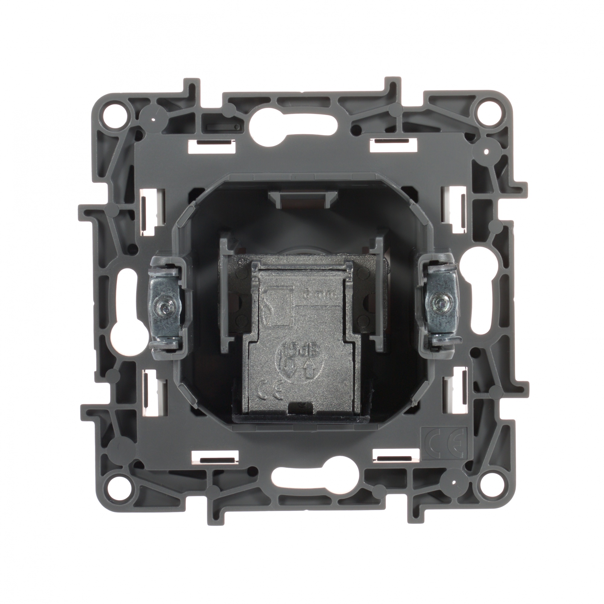 Legrand ETIKA Розетка телевизионная TV проходная 15дБ белая 672263 