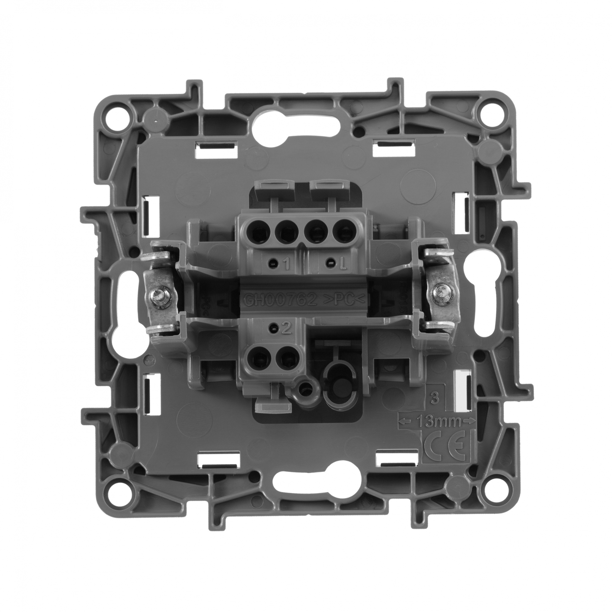 Legrand ETIKA Кнопка НО/НЗ белая 6АХ 672214 