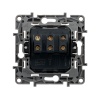 Legrand ETIKA Выключатель трехклавишный белый на зажимах 10А 672213 