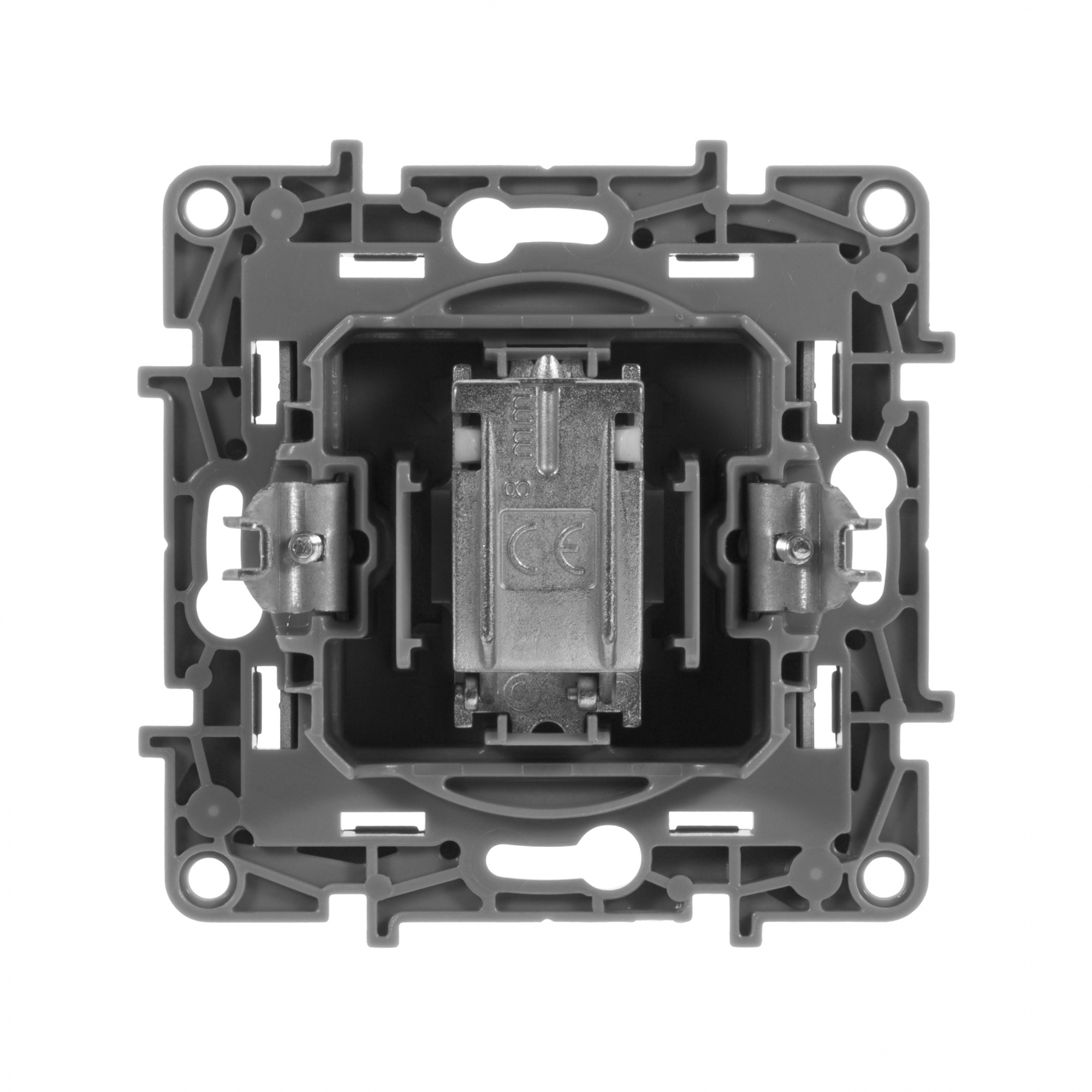 Legrand ETIKA Розетка телевизионная TV Звезда антрацит 672651 