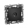 Legrand ETIKA Розетка телевизионная TV оконечная антрацит 672665 
