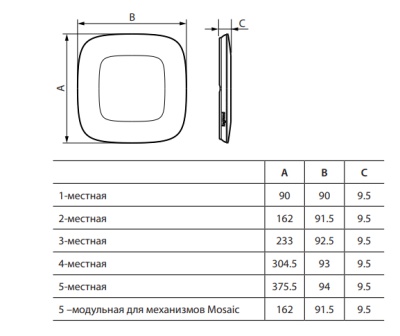 Legrand Valena ALLURE Рамка четырехпостовая Орех 754464 