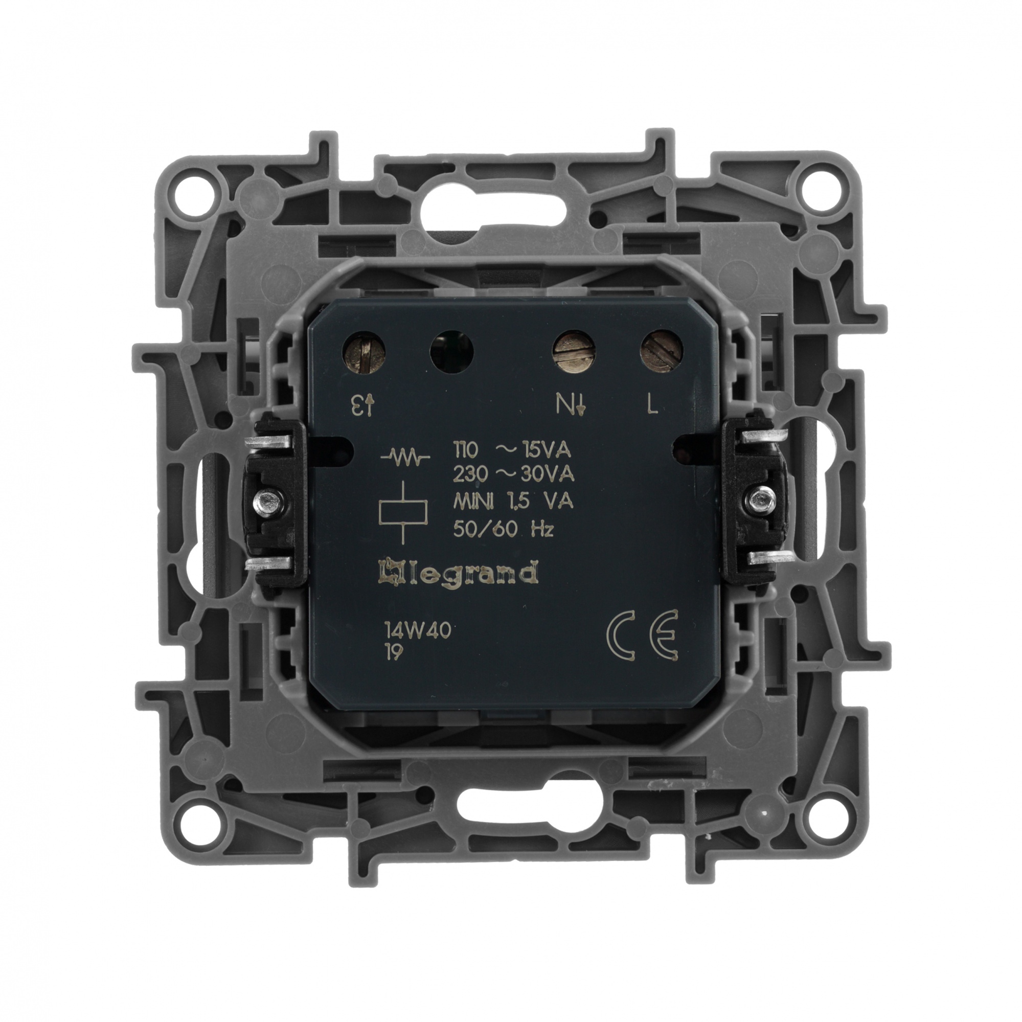 Legrand ETIKA Выключатель ключ-карта алюминий 672493 